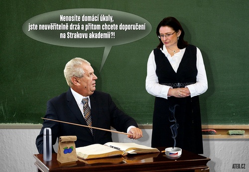 Mirečko, podejte mi pero!